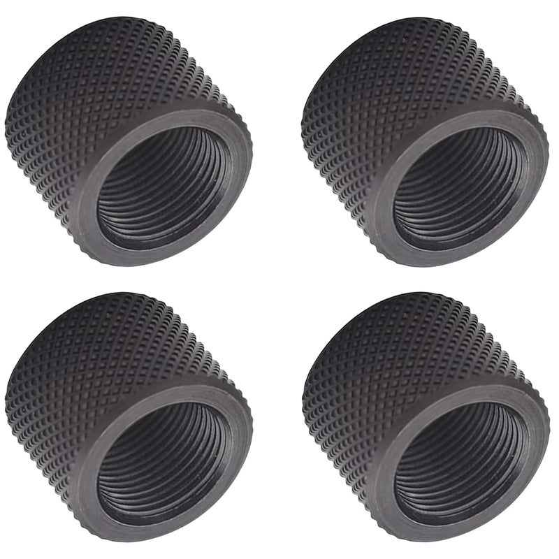 COSVMUF Thread Protector for .22LR .223 & 5.56 1/2 x 28 Thread Protector, Durable, Cerakoted Finish (4 Pack) - Image 1